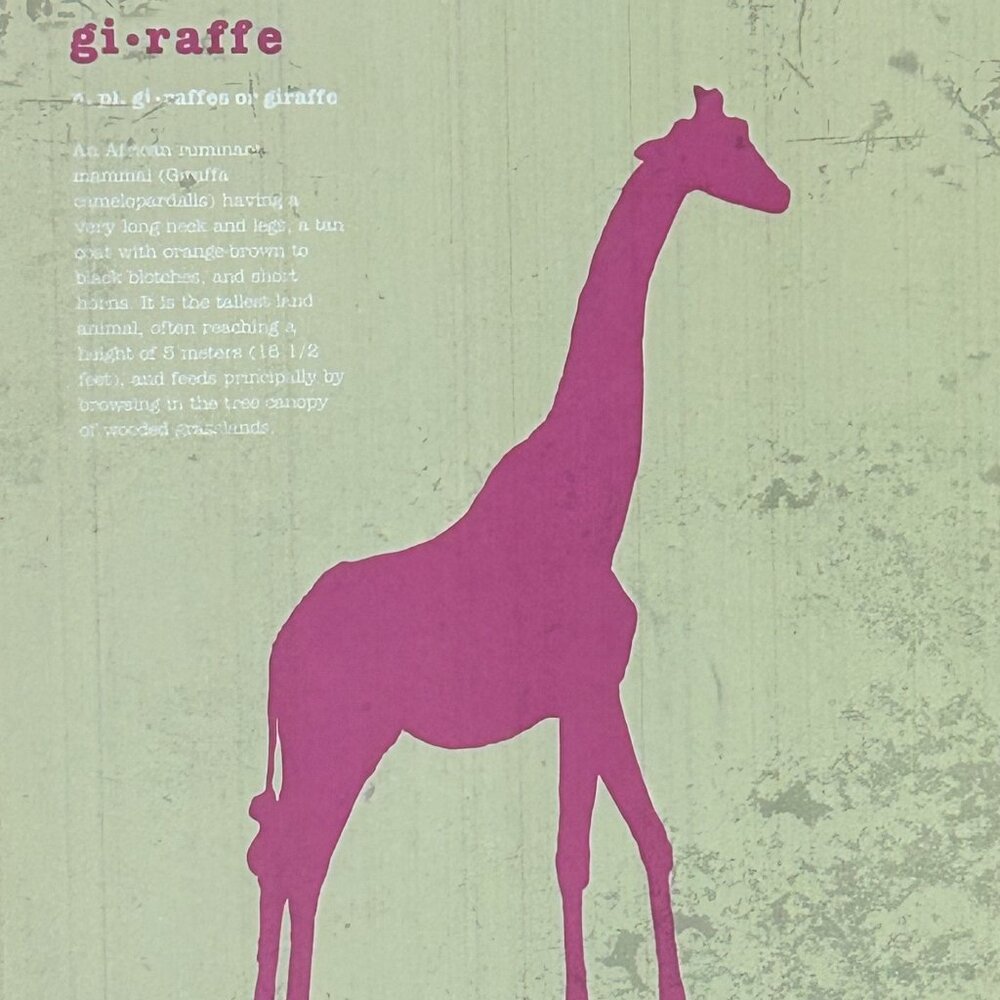 Animal Art, Modern/Colorful/Playful Decor